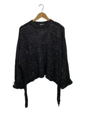 GIDEAL. Knit Sweater (Thick) 2 Acrylic Black G40-KN002