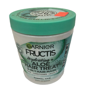 Garnier Fructis Hydrating Aloe Hair Treatment 3-in-1 Mask 13.5 oz