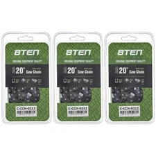 Micro Chisel Chainsaw Chain 20 Inch .050 .325 80DL for Husqvarna 3 Pack