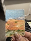 Snow Canyon 5/13 Hand Painted Watercolor On Paper. Jennifer Gubler ACEO — photo 1