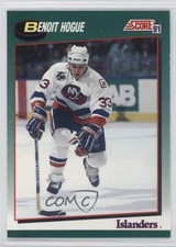 1991-92 Score Rookie and Traded Box Set Benoit Hogue #108T 0a4