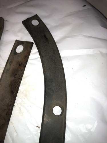 1995-1999 Mitsubishi Eclipse rear bumper 2GB 6pc bent reinforcement bracket D51 - Picture 7 of 13