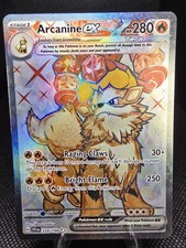 Arcanine ex 224/198 SV01: Scarlet & Violet Base Set Holo on eBay