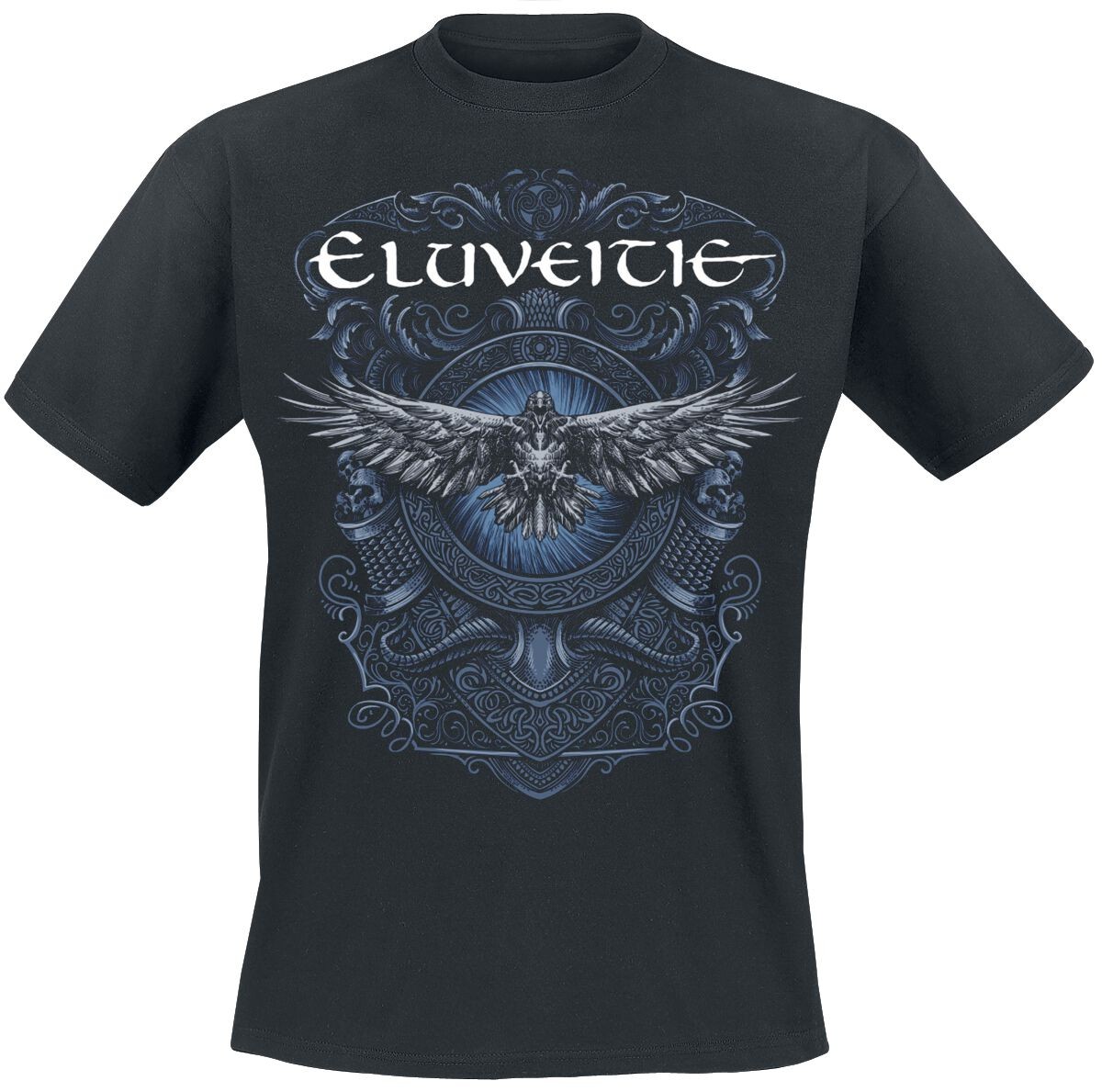 Футболка Eluveitie Herren Dark Raven schwarz Band-Товары, Группы, Викингер