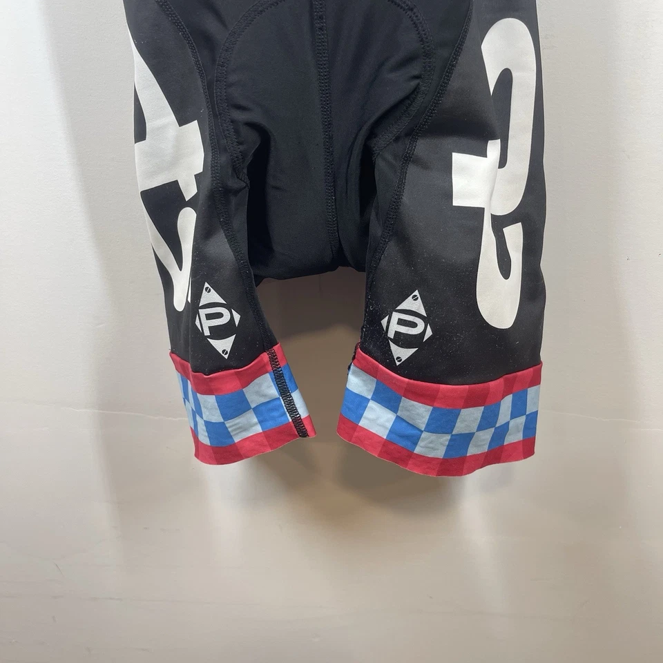 Panache 骑行围兜男式 XS 黑色 CTS 赛车自行车比赛加厚短裤 — 第 3/4 张图片