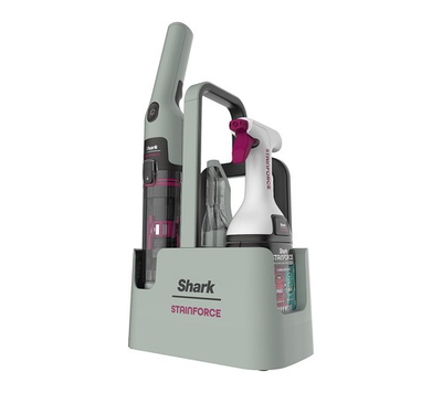 #ad Shark StainForce Cordless Portable Stain Cleaner Grey $130.00