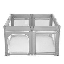 VEVOR Baby Playpen, 47.2 x 47.2 Foldable Toddlers Playpen, Indoor/Outdoor Baby