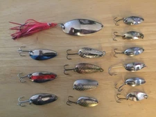 14 Vintage Little Cleos, Thomas, Little Jewel - 1-1/2" - 2-3/8" - 1/8 oz - 3/4oz