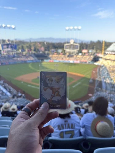 2026 Dodgers X Night Promo Card Monkey D Luffy Don Card Your Turn +1000