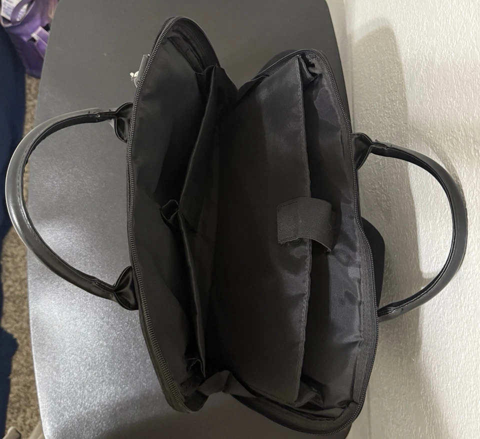 Estuche de transporte para portátil Case Crown negro carcasa blanda 10x14 Foto 4 de 4