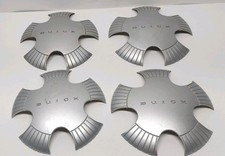 2000-2001 Buick Lesabre Wheel Center Caps Set Of 4 Silver Oem Used 9592923 2000-2001 Buick Lesabre Wheel Center Caps Set Of 4 Silver Oem Used 9592923