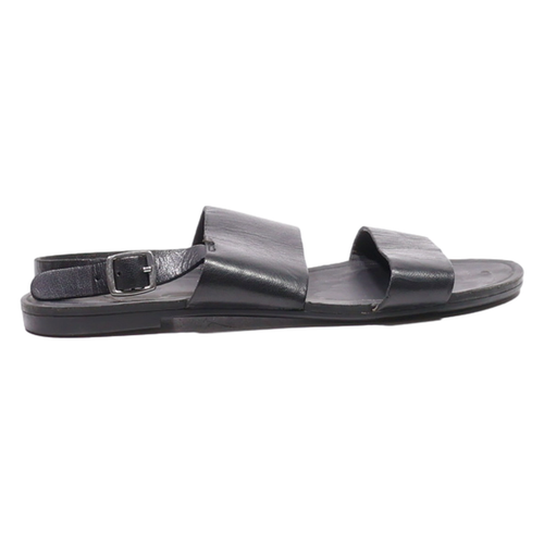 Sandales à Lanières Russell & Bromley Cuir Noir – Femme – Taille UK 5 – Fabriquées En Espagne
