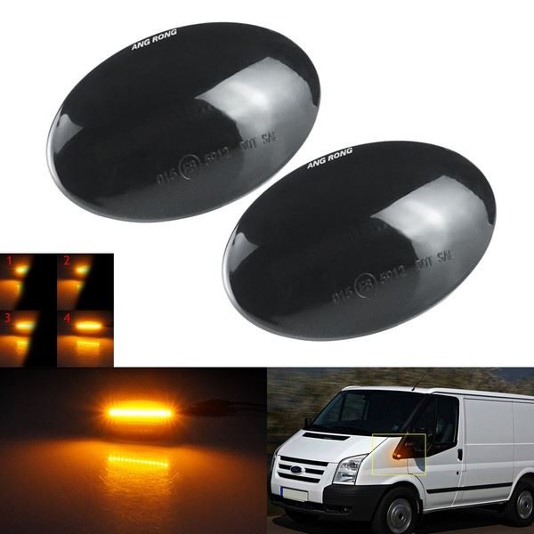 Ford Transit Tourneo MK6 MK7 Dynamic LED Seitenblinker Zusatzleuchte 94-14-image