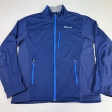 Marmot Jacket Mens Size Large Gore Windstopper Water Resistant Full Zip Outdoor