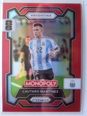 RED Parallel PRIZM Monopoly 2026 USA # 1 -# 100 Panini FIFA World