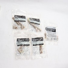  5-Pk Everbilt Heavy Duty Toilet Bowl-to-Floor Bolt Set 5/16" x 3-1/2" 55110