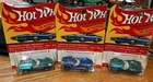 HOT WHEELS REDLINE LOT OF 3 ON CUT CARDS, 2 TURBOFIRES AND 1 TORERO  1969 ORIG