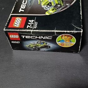 LEGO Technic 42027 Pullback Buggy Green with Acceleration Function 7-14
