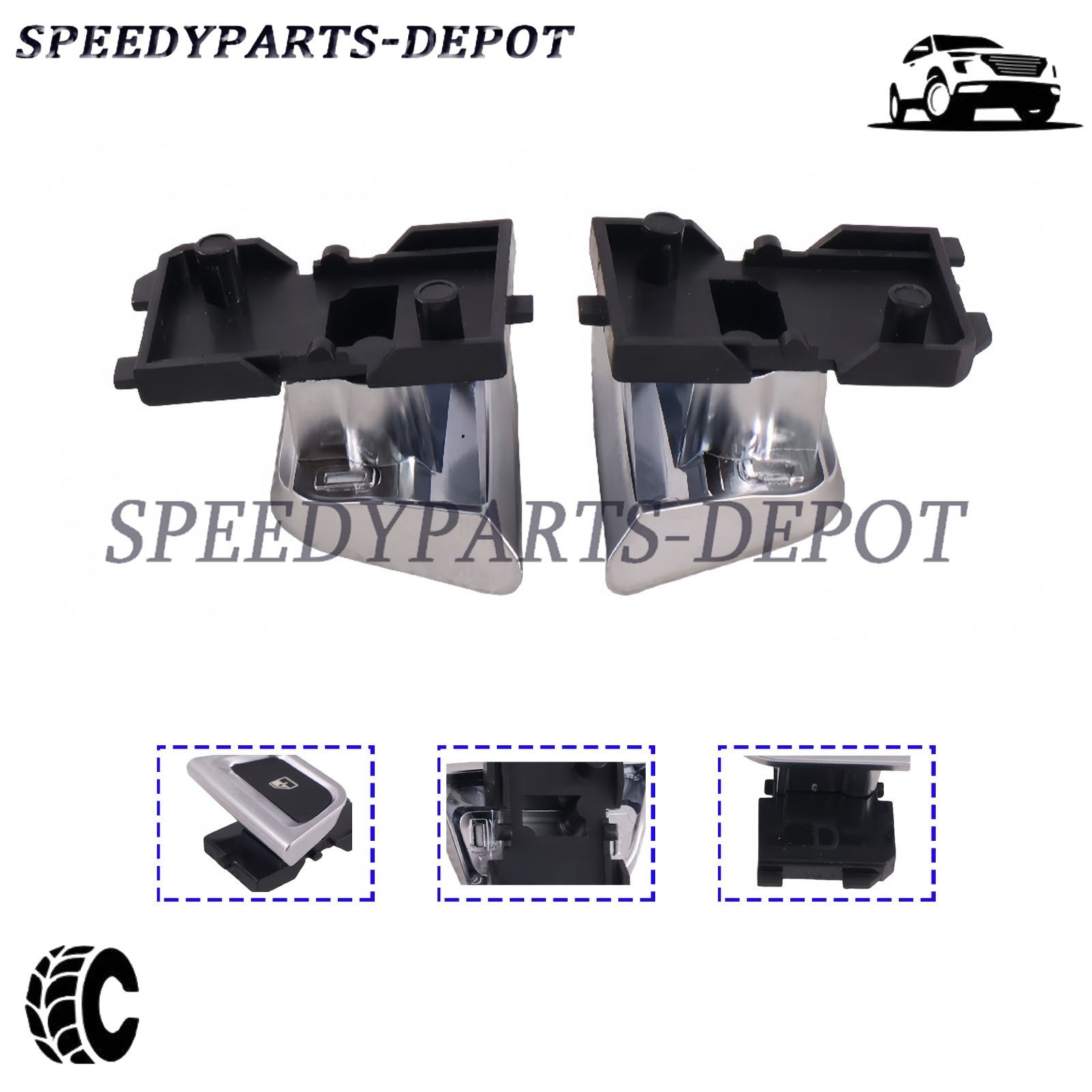 Ferrari California 2015-2018 Left, right Window switches Pair P/N 309096
