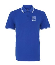 Image of Chelsea 1905 Retro Football Iconic Polo Embroidered Crest S-3XL