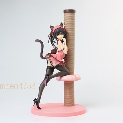 Tokisaki Lingerie Cat Ear Nekomimi PVC Figure Model Date A Live Kurumi