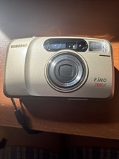Samsung Fino 700 Maxima Zoom 70GL Camera Point Shoot 35 MM Metallic Gold W/case