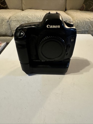 Cannon EOS 5D Camera Body With Battery Grip Only.  S/N 1420900601)