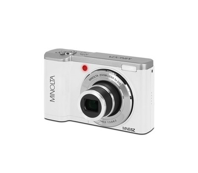 Minolta 56MP Dual Lens Digital Camera   5X Optical Zoom, 5K Ultra HD Video, CMOS