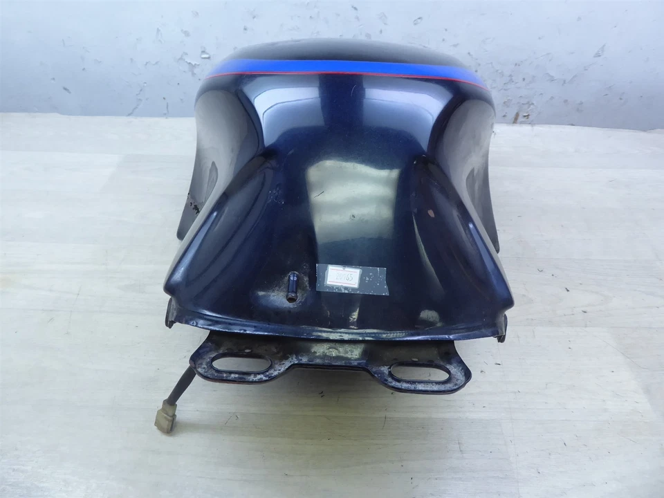 1990 Yamaha FJ1200 Y20965) black gas petrol fuel tank with sensor for parts - Image 4 of 4