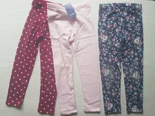 3 St. LUPILU Mädchen THERMO LEGGINGS Thermoleggings 110/116 stretch WARM 2x NEU