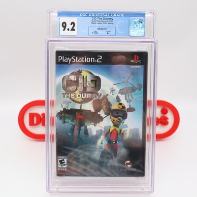 PS2 PlayStation 2 CID THE DUMMY - CGC GRADED 9.2 B+! NEW & Factory Sealed!