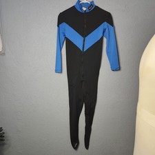 Aeroskin California Wet Suit Skin Medium Blue One Piece Water Protection