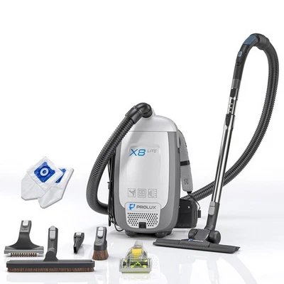 Prolux X8 Lite Backpack Vacuum w/ Premium Tool Kit for Light Commercial Use