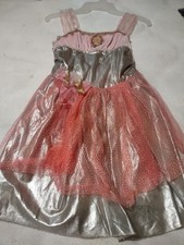 Halloween Costume Pink Barbie Princess Dress Size 4-6x