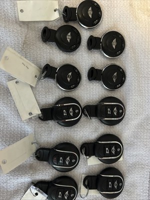 Lot Of Used Mini Cooper Key FOBS (11 FOBs)