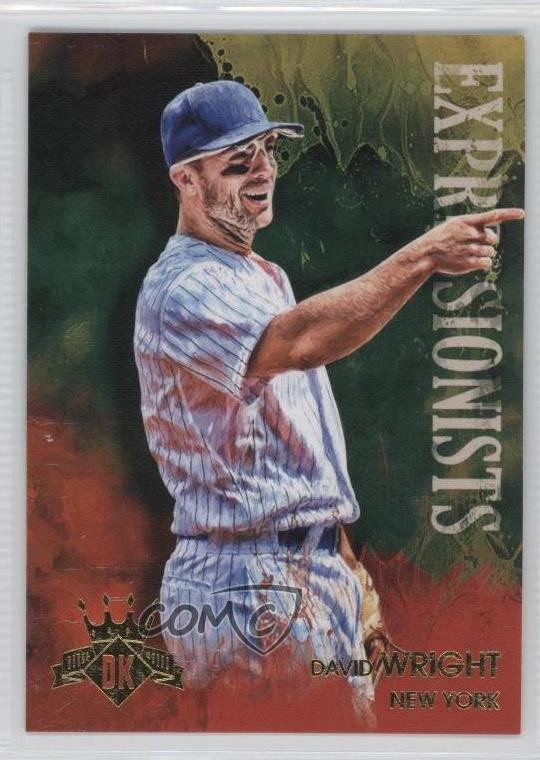 2016 Panini Diamond Kings Expressionists David Wright #E20 7x0