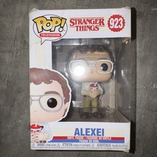 Funko Pop! Vinilo Stranger Things Alexei #923 Figura Televisión Caja Dañada