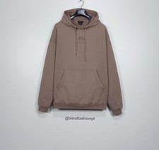 Felpa con cappuccio Burton AG Outfall in cotone - marrone caverna M