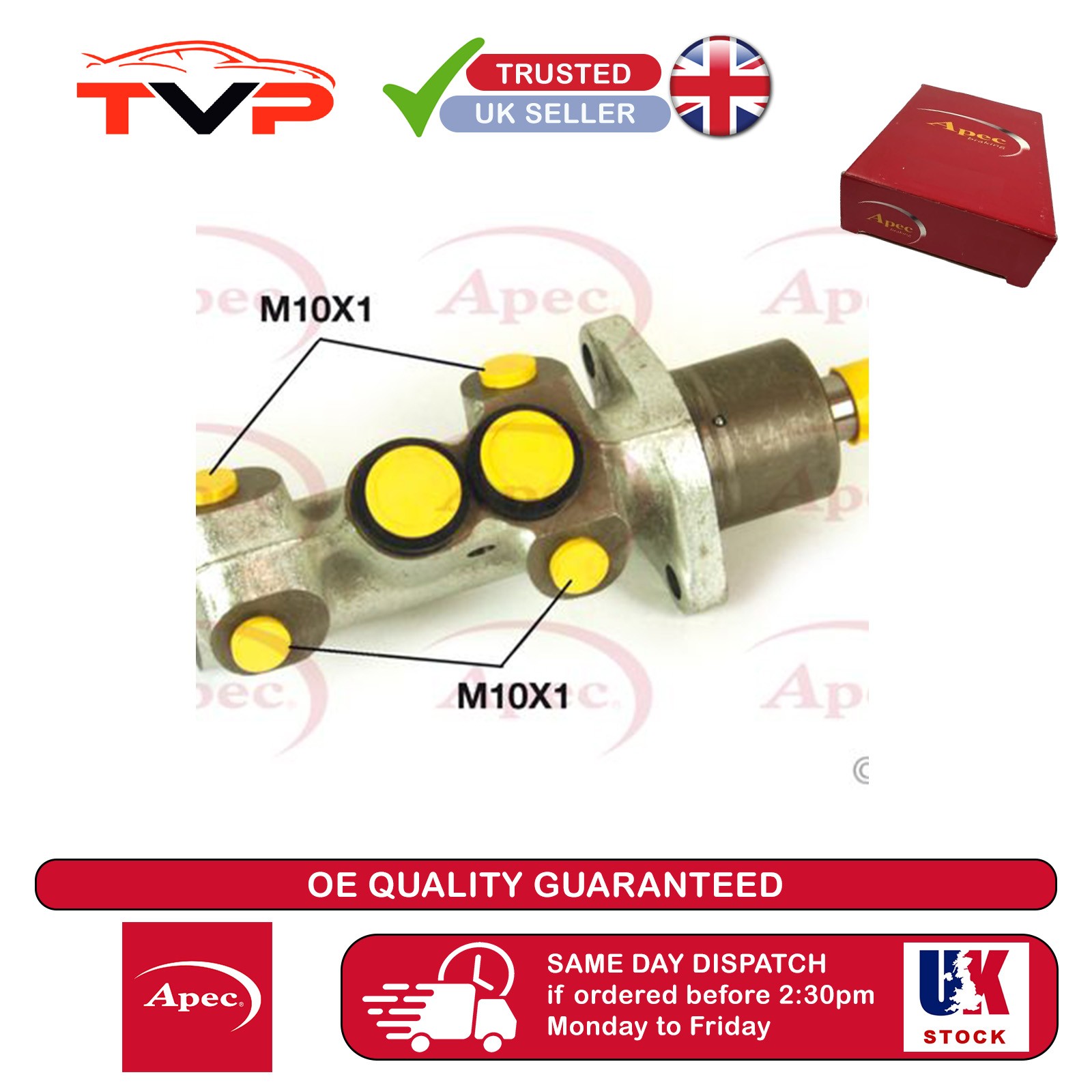 APEC Brake Master Cylinder MCY361 - Image 6