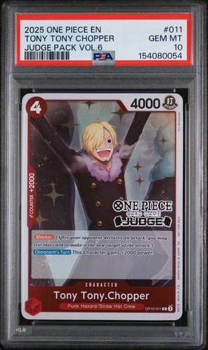 POP 8! PSA - 10 - Tony Tony.Chopper (Judge Pack Vol. 6) OP10-011