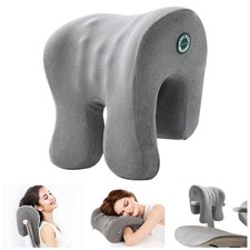 Headrest Office Chair Neck Pillow Ergonomic Memory Foam Desk Pillow for Nappi...