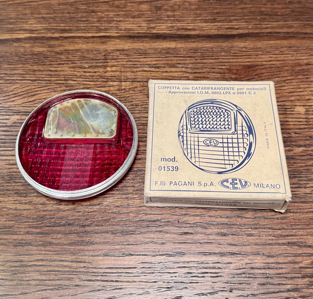CEV 9181 TAIL LIGHT LENS FOR DUCATI BENELLI MOTOBI MOTO GUZZI