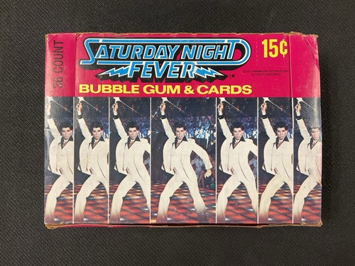 (1) UNOPENED 36-Pack Trading Card Box 1977 Donruss Saturday Night Fever
