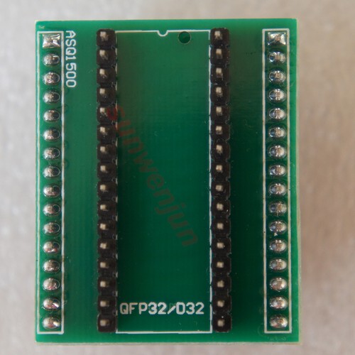 Adaptador P/N:SA663 QFP32/TQFP32/FQFP32/PQFP32 A DIP32 zócalo adaptador de programación - Imagen 4 de 8