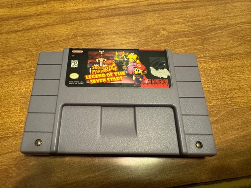 Super Mario RPG: Legend of the Seven Stars (Nintendo SNES Super NES) video game