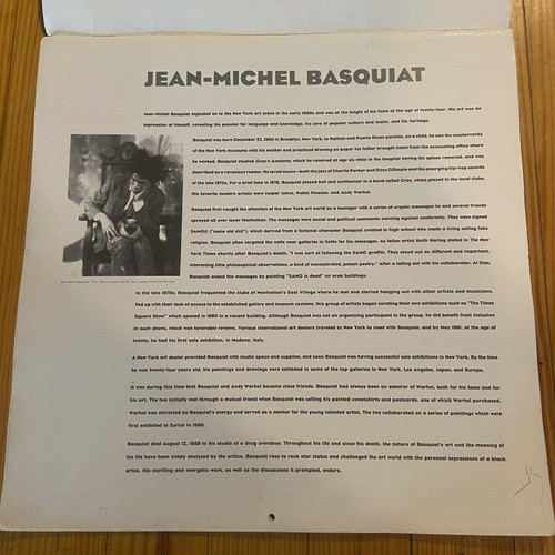 Calendario Jean-Michel Basquiat 1996 - Imagen 5 de 21