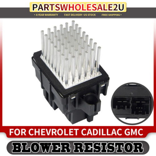 Résistance du module moteur souffleur pour Chevrolet Silverado Cadillac GMC Cadillac Vue - Photo 1/8