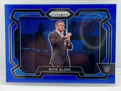Nick Aldis Blue Prizms /199 2024 Panini Prizm WWE # 35