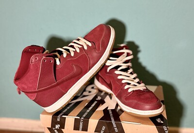 nike sb dunk high Team Red Filbert 45,5