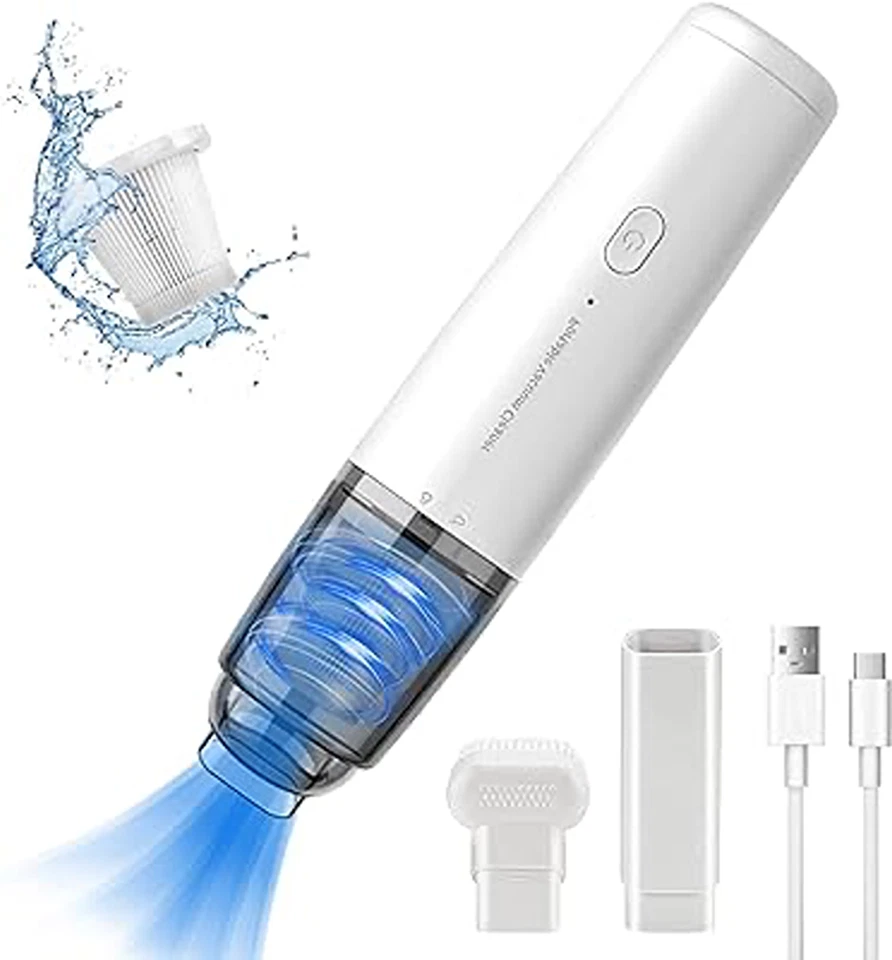 Powerful Car Vacuum Cleaner Wet/Dry Cordless Strong Suction Handheld Cleaning UK - Image 2 of 4